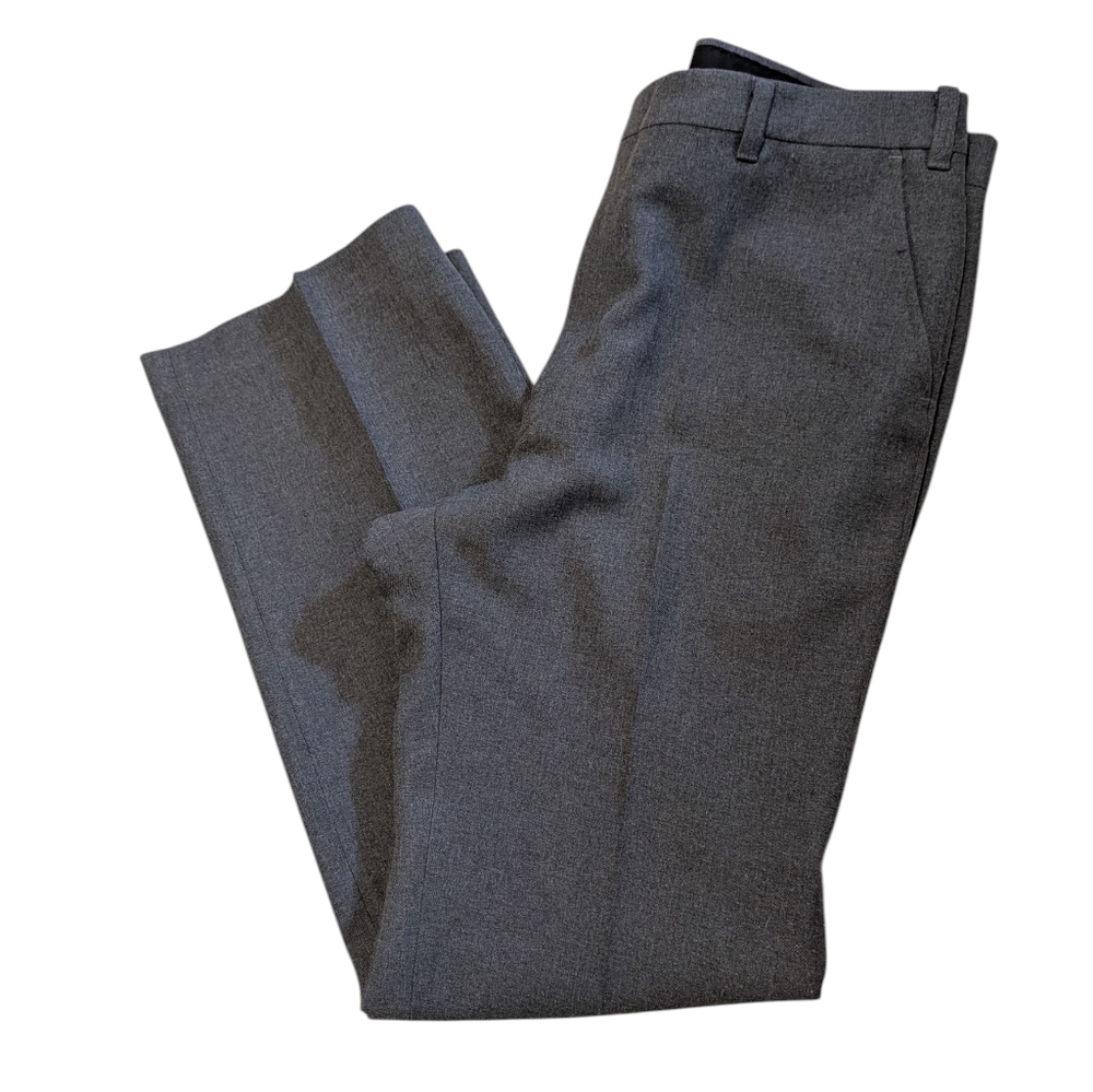 Vintage 70s 80s Men's Gray Poly Dress Pants